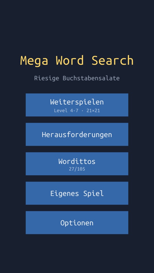 Startbildschirm