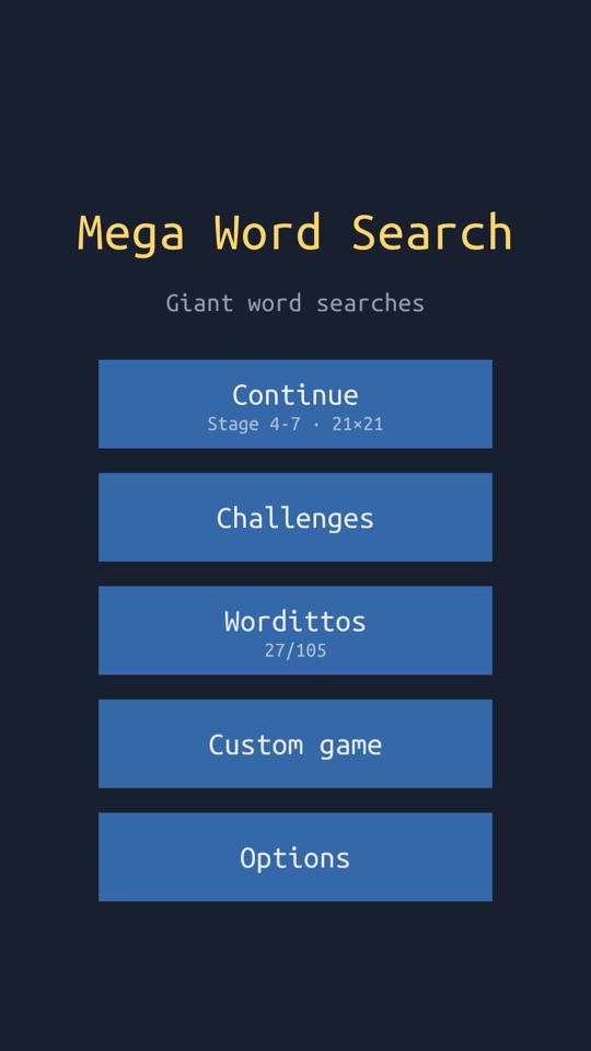 Title screen